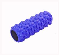 Ролик масажний Foam Roller (Thumb) FI - 5714-4 (36 x 14 см, фіолетовий)
