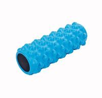 Ролик масажний Foam Roller (Thumb) FI - 5714-2 (36 x 14 см, блакитний)
