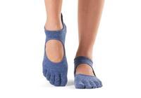 Шкарпетки для йоги ToeSox Full Toe Bellarina Grip Navy