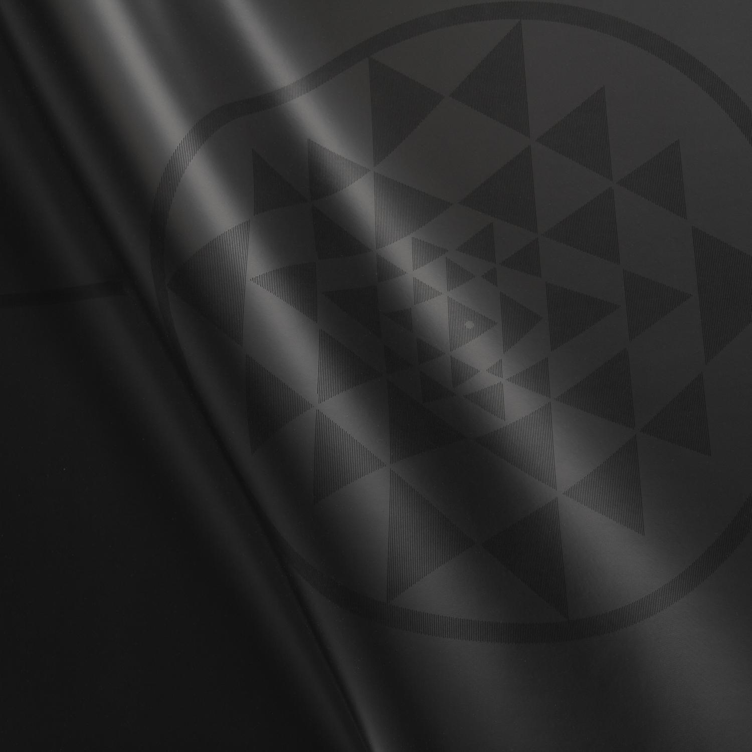 Каучуковий килимок для йоги Bodhi Фенікс Phoenix Yantra Чорний