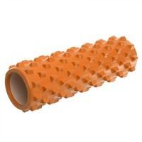 Ролик масажний Foam Roller Deep Tissue - 45 см Помаранчевий
