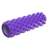Ролик масажний Foam Roller Deep Tissue - 45 см Фіолетовий