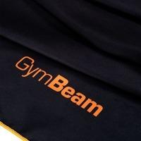 Спортивний рушник Quick-Drying Black/Orange - GymBeam