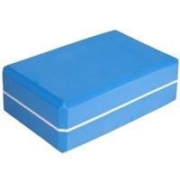 Блок для йоги двоколірний Zelart FI - 1714 (EVA 120g, р-р 23х15х7, 5см, Синій)