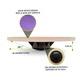 Платформа для балансування, дерев'яна, ProSource Wooden Balance Board, фіолетова