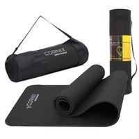Килимок спортивний Cornix NBR 183 x 61 x 1 cм для йоги та фітнесу XR-0013 Black