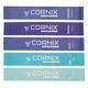 Резинки для фітнесу Cornix Mini Power Band набір 5 шт 1-20 кг XR-0047