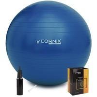 М'яч для фітнесу (фітбол) Cornix 65 см Anti-Burst XR-0021 Blue