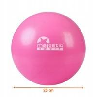 М'яч для пілатесу, йоги, реабілітації Majestic Sport MiniGYMball 20-25 см 34753 Розовий