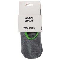 Шкарпетки для йоги з закритими пальцями MadWave M135001017W сірий