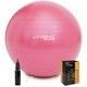 М'яч для фітнесу (фітбол) Cornix 65 см Anti-Burst XR-0023 Pink
