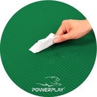 Килимок для йоги та фітнесу PowerPlay 4151 NBR Performance Mat Зелений (183x61x1.5)