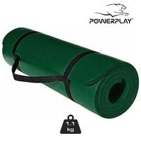 Килимок для йоги та фітнесу PowerPlay 4151 NBR Performance Mat Зелений (183x61x1.5)