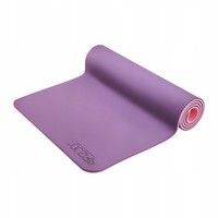 Килимок (мат) спортивний 4FIZJO TPE 180 x 60 x 1 см для йоги та фітнесу 4FJ0390 Violet/Pink