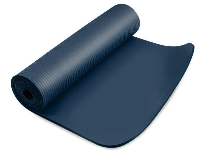 Килимок для йоги та фітнесу PowerPlay 4151 NBR Performance Mat Синий (183x61x1.2)