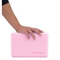 Блок для йоги Cornix EVA 22.8 x 15.2 x 7.6 см XR-0098 Pink