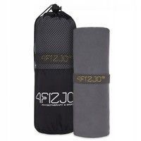 Рушник спортивний 4FIZJO 130 x 75 см з мікрофібри 4FJ0436 Grey