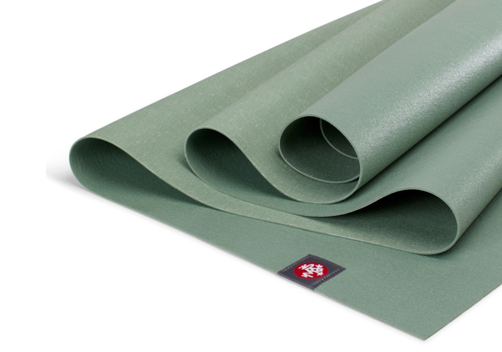 Килимок для йоги Manduka EKO superlite travel mat 1,5 мм - Leaf Green