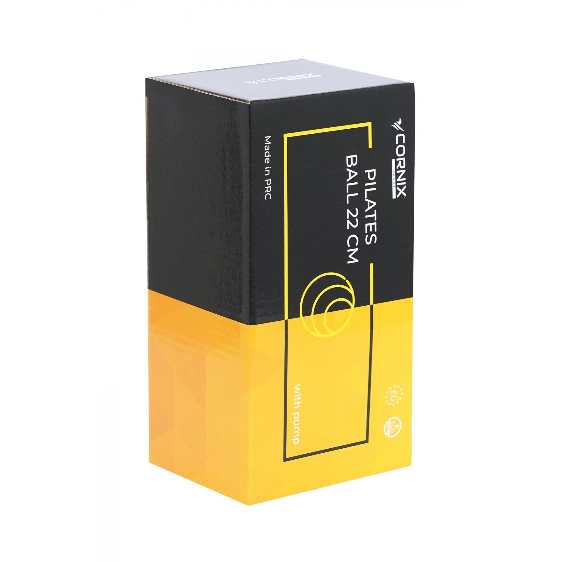 М'яч для пілатесу, йоги, реабілітації Cornix MiniGYMball 22 см XR-0227 Grey