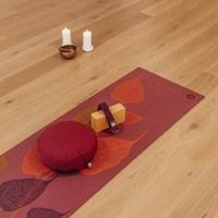Килимок для йоги Bodhi Leela Leaves 3C Червона Слива