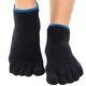 Шкарпетки для йоги з закритими пальцями SP-Planeta FI-9937 розмір 36-41 Чорний