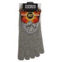 Шкарпетки для йоги з закритими пальцями SP-Planeta FI-9936 розмір 36-41 Сірий