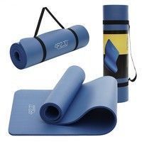 Килимок (мат) для йоги та фітнесу 4FIZJO NBR 1.5 см 4FJ0369 Navy Blue