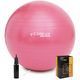 М'яч для фітнесу (фітбол) Cornix 75 см Anti-Burst XR-0024 Pink