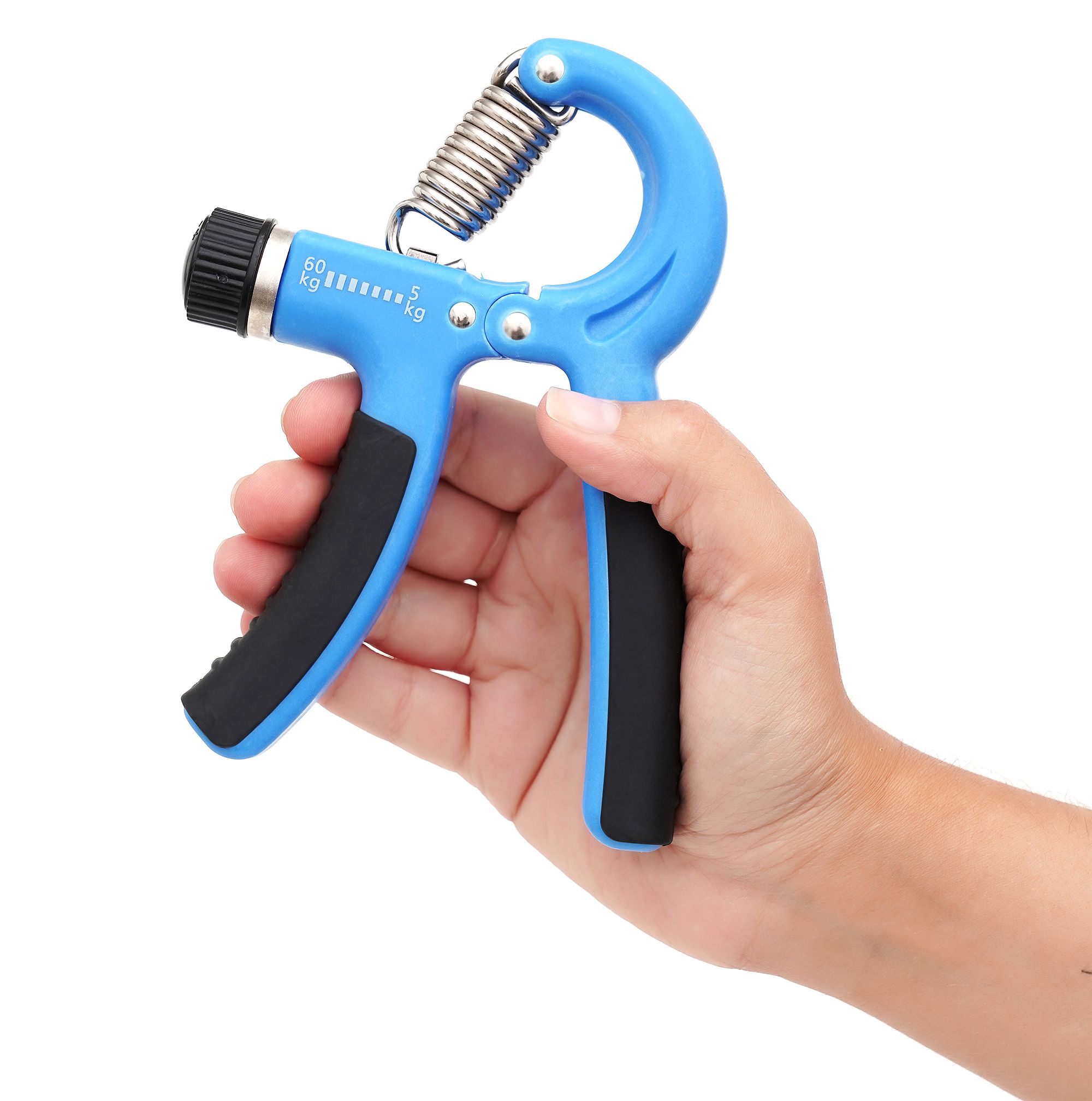 Еспандер кистьовий Cornix 5-60 кг з регульованим навантаженням XR-0141 Blue/Black