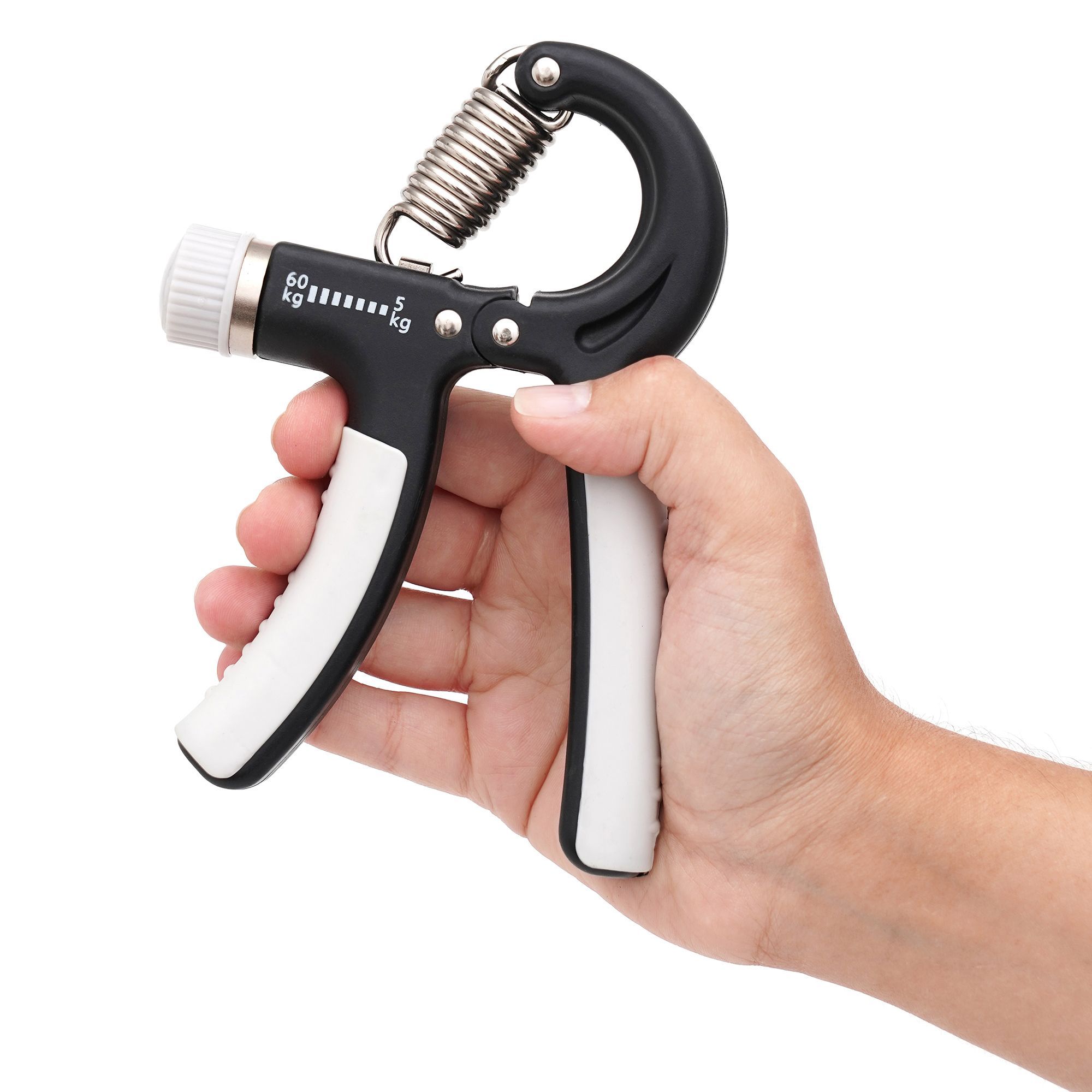 Еспандер кистьовий Cornix 5-60 кг з регульованим навантаженням XR-0142 Black/Grey