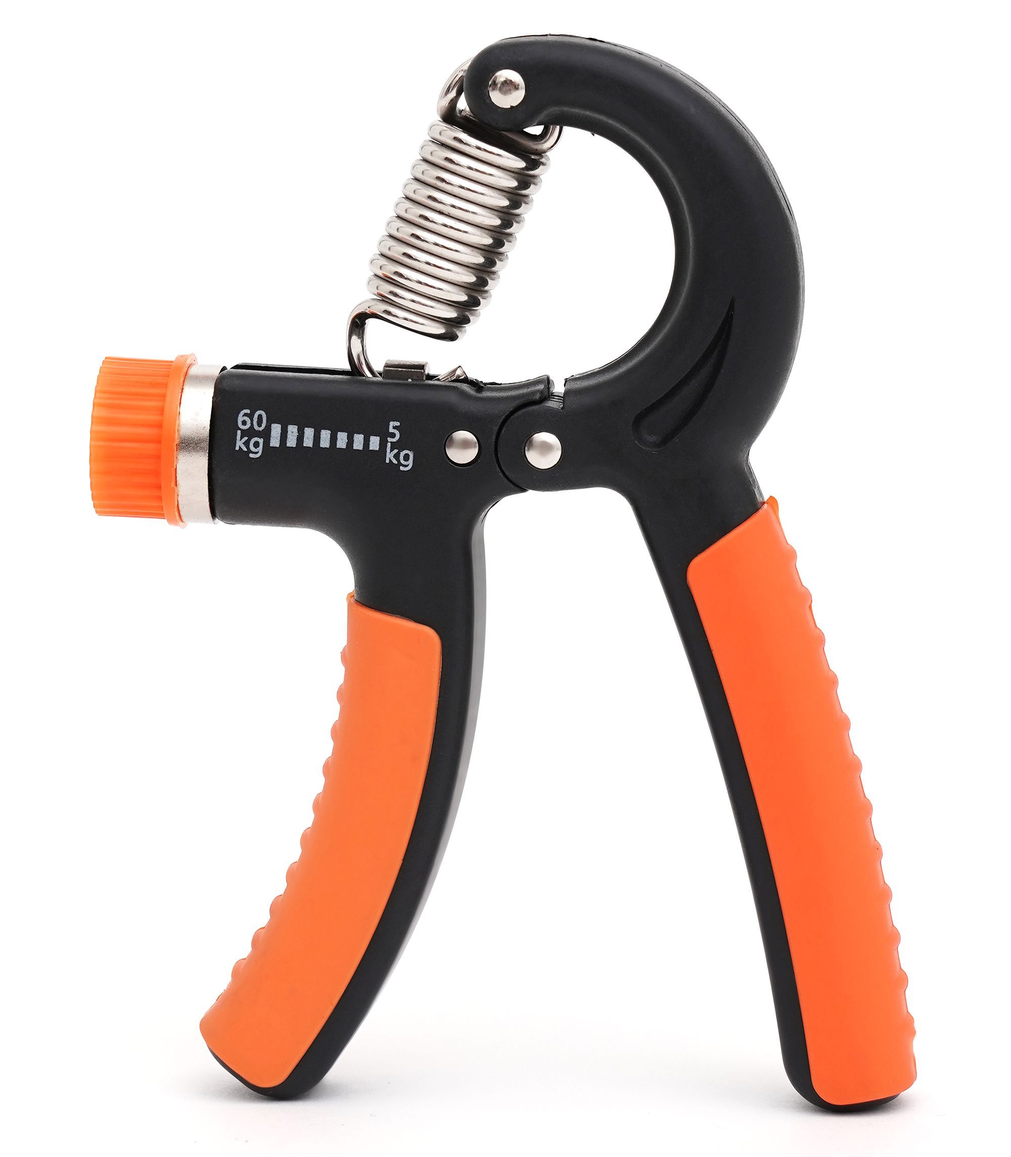 Еспандер кистьовий Cornix 5-60 кг з регульованим навантаженням XR-0144 Black/Orange