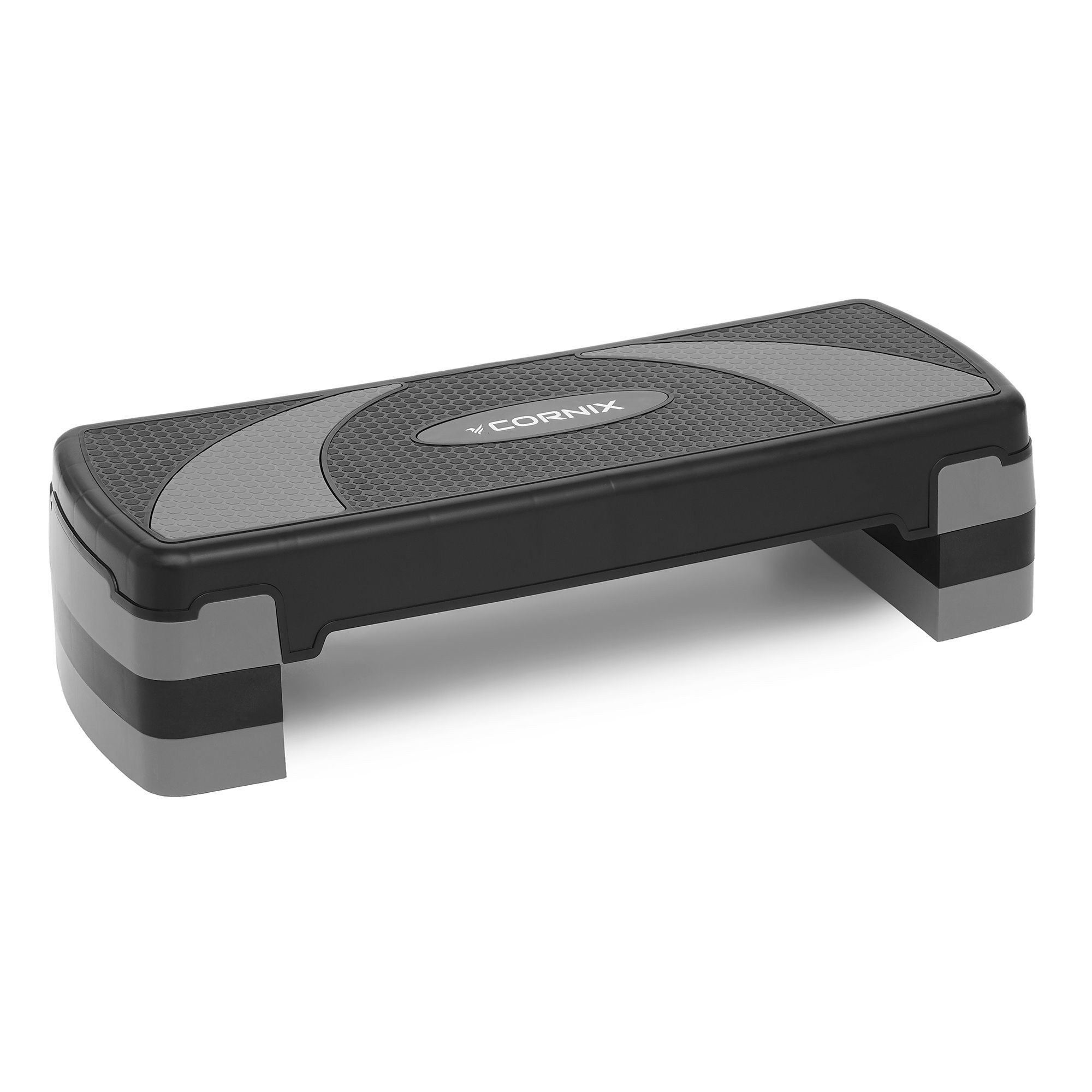 Степ-платформа 3-ступінчаста Cornix 78 х 29 х 10-20 см XR-0184 Black/Grey