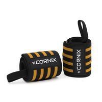 Бинти для зап'ясть (кистьові бинти) Cornix Wrist Wraps XR-0196 Black/Orange