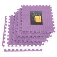 Мат-пазл (ластівчин хвіст) Cornix Mat Puzzle EVA 120 x 120 x 1 cм XR-0232 Purple