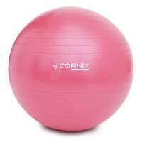 М'яч для фітнесу (фітбол) Cornix 85 см Anti-Burst XR-0251 Pink