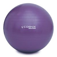 М'яч для фітнесу (фітбол) Cornix 85 см Anti-Burst XR-0250 Violet
