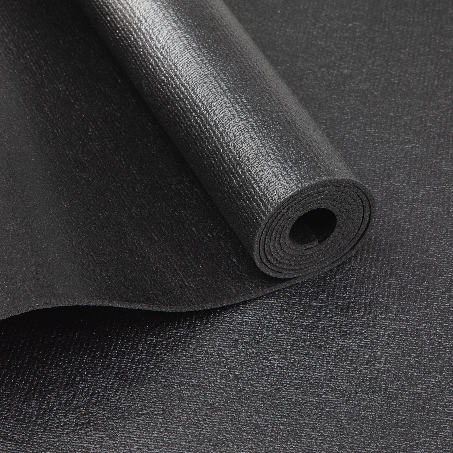 Килимок для йоги Bodhi Kailash Premium 200 см Чорний