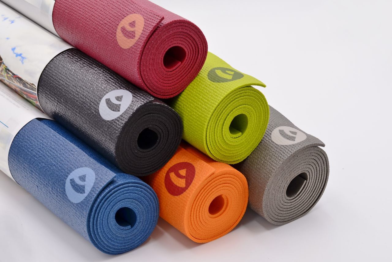 Килимок для йоги Bodhi Kailash Premium 200 см Синій