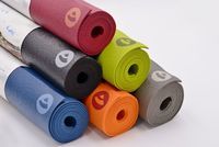 Килимок для йоги Bodhi Kailash Premium 200 см Сірий