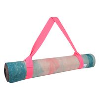 Килимок для йоги каучуковий лляний Pro Gemini 183см*68cm*4mm JFY-0705