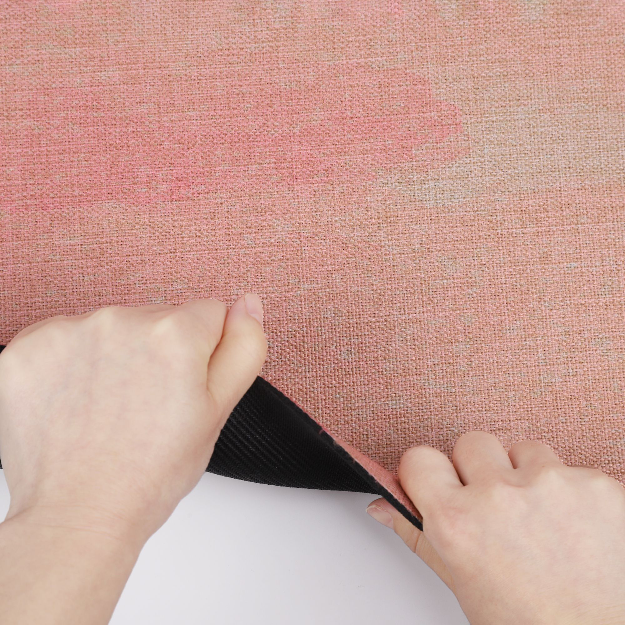 Килимок для йоги каучуковий лляний Pro Gemini 183см*68cm*4mm JFY-0705