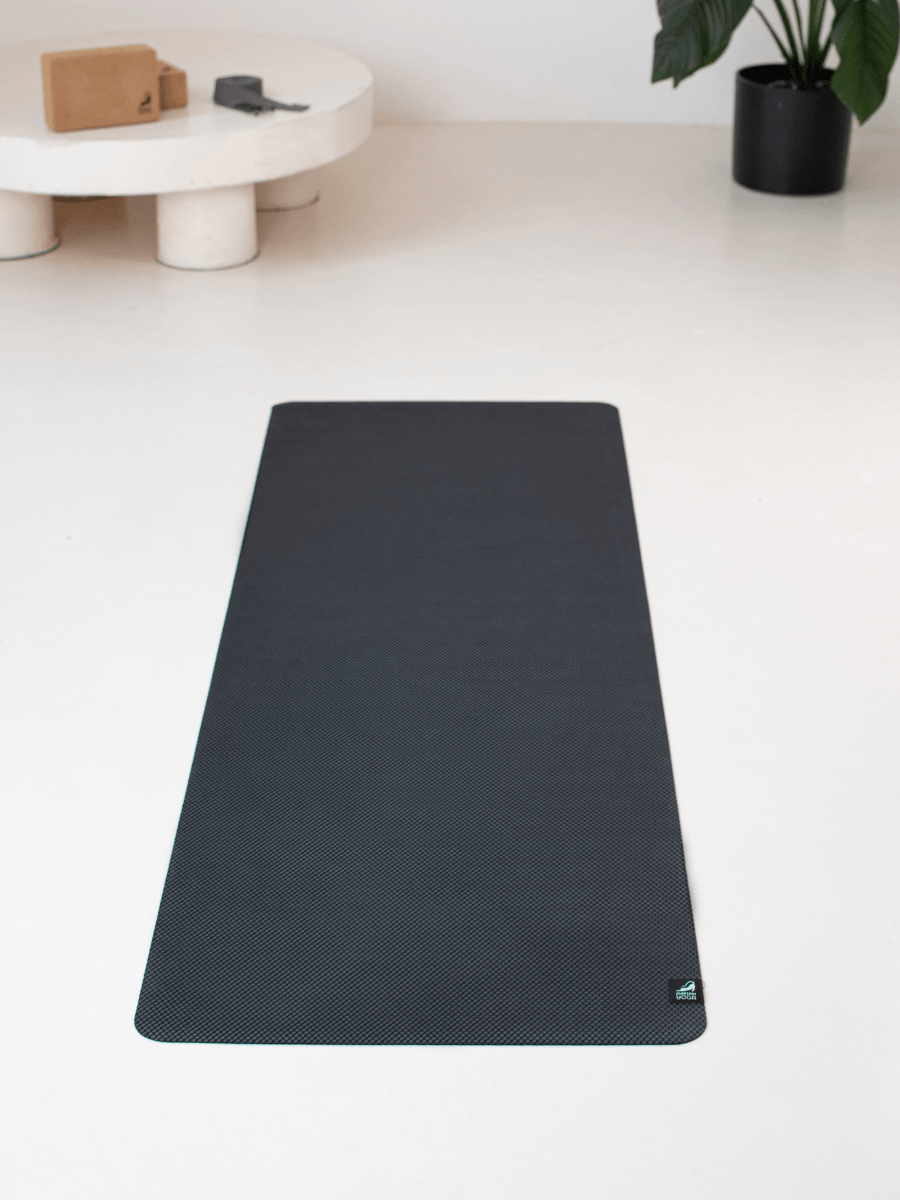 Складний килимок для йоги Marjari Travel Black