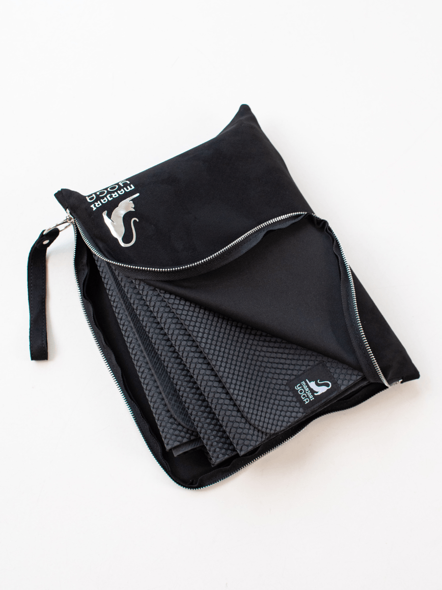 Складний килимок для йоги Marjari Travel Black