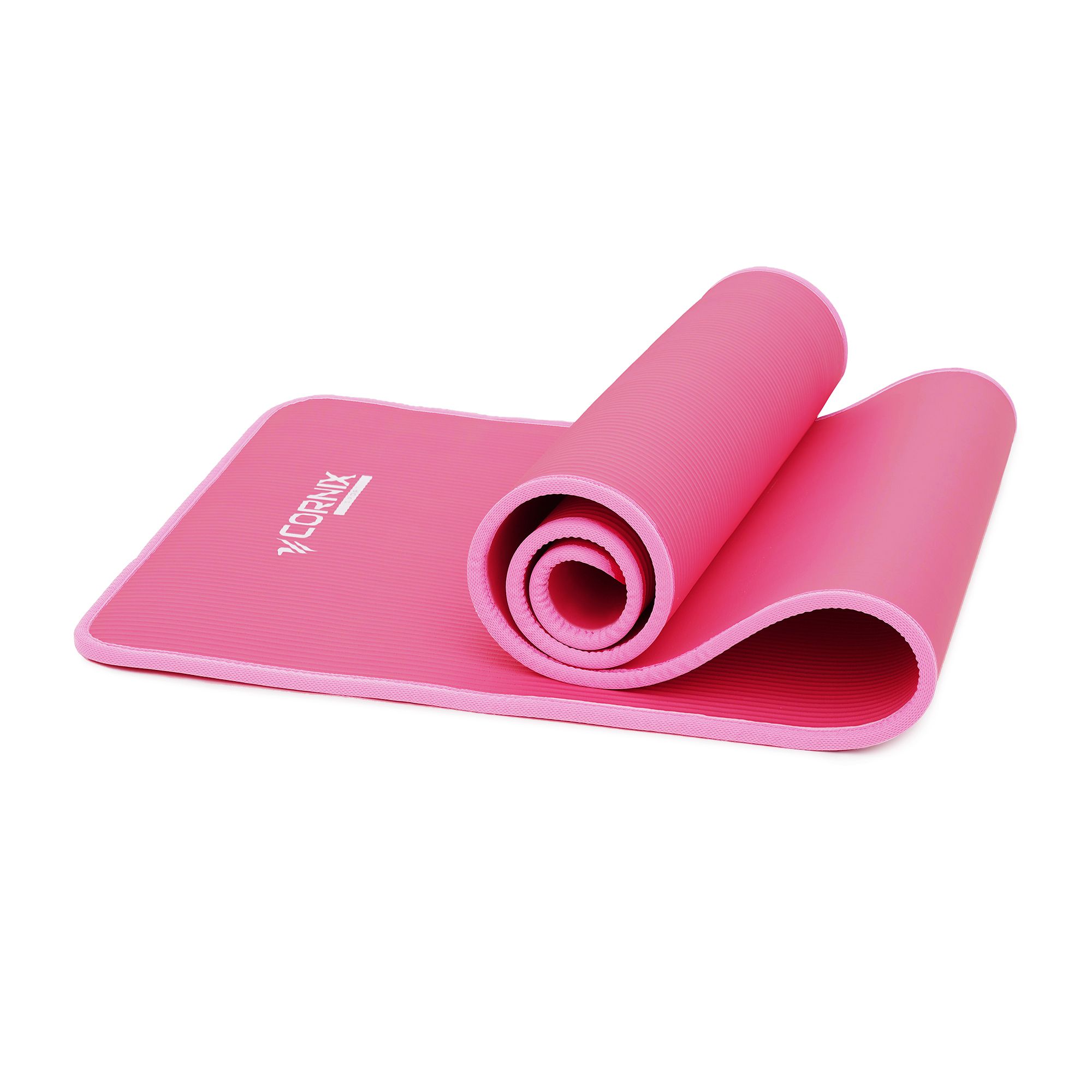 Килимок спортивний Cornix NBR 183 x 61 x 1 cм для йоги та фітнесу XR-0097 Pink/Pink