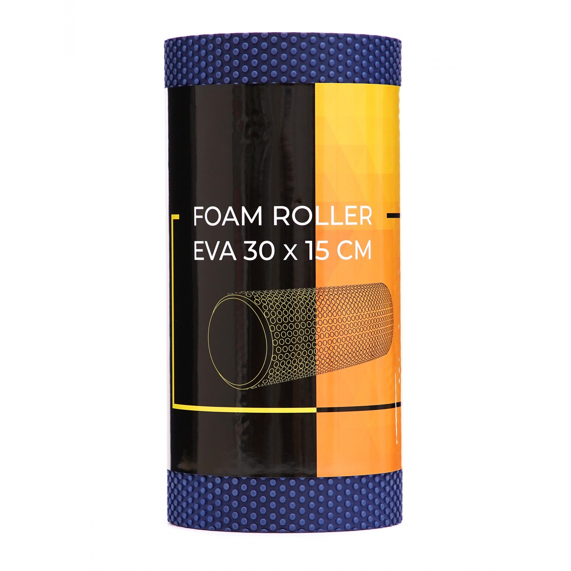 Масажний ролик Cornix EVA+ 30 x 15 см (валик, роллер) XR-0299 Navy Blue