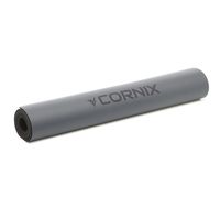 Килимок спортивний Cornix PU 183 x 68 x 0.4 см для йоги та фітнесу XR-0320 Grey