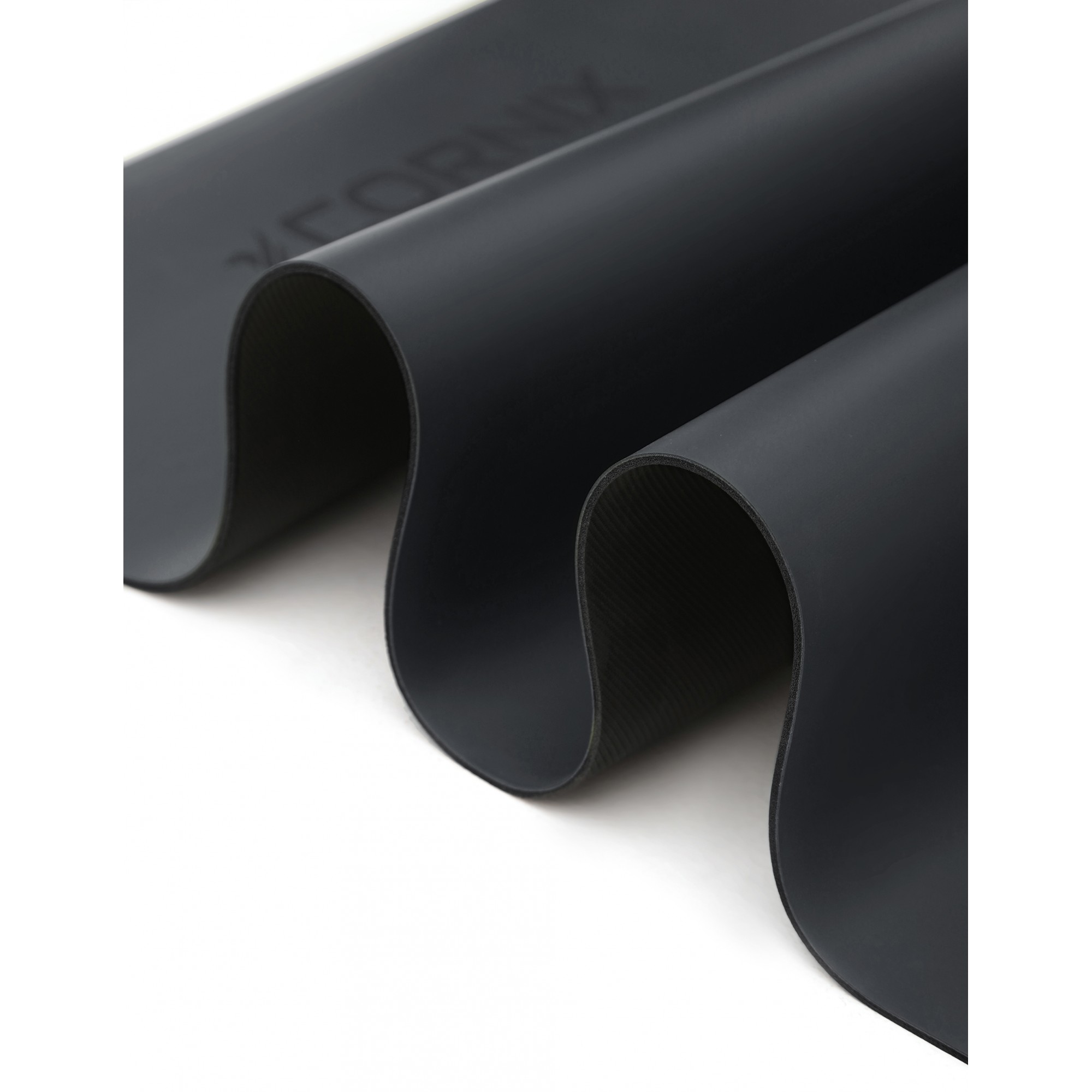 Килимок спортивний Cornix PU 183 x 68 x 0.4 см для йоги та фітнесу XR-0317 Black