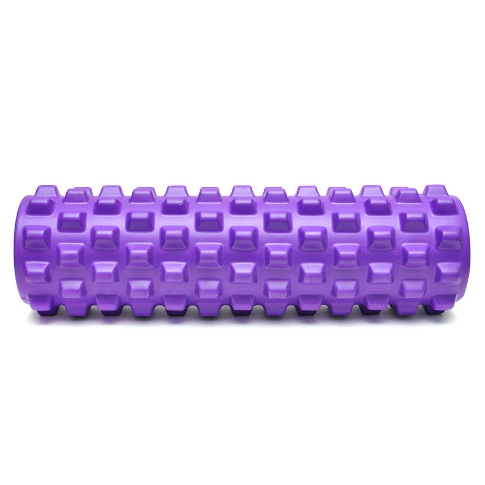 Ролер для йоги та пілатесу Gemini Grid Bubble Roller G0010-R Фіолетовий