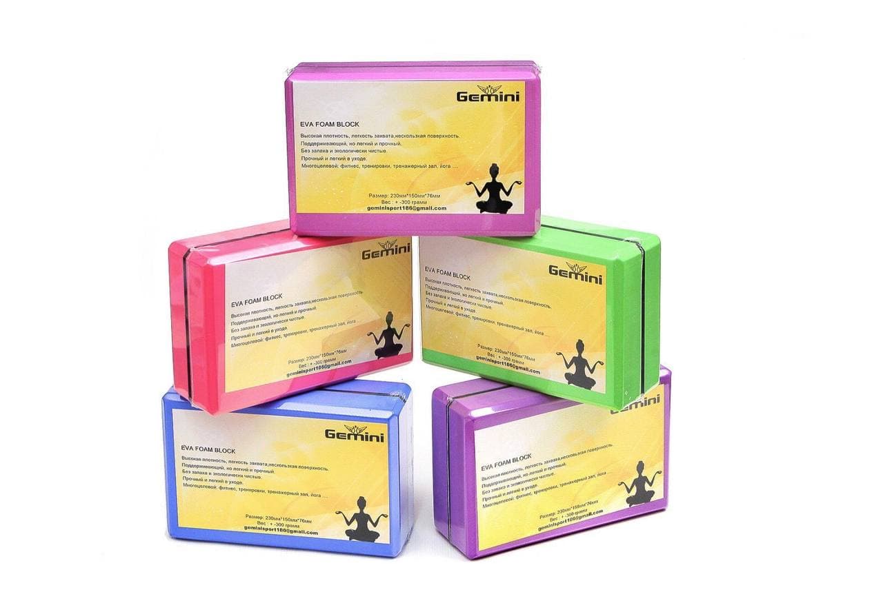 Блок для йоги Gemini 300 г GB002-300