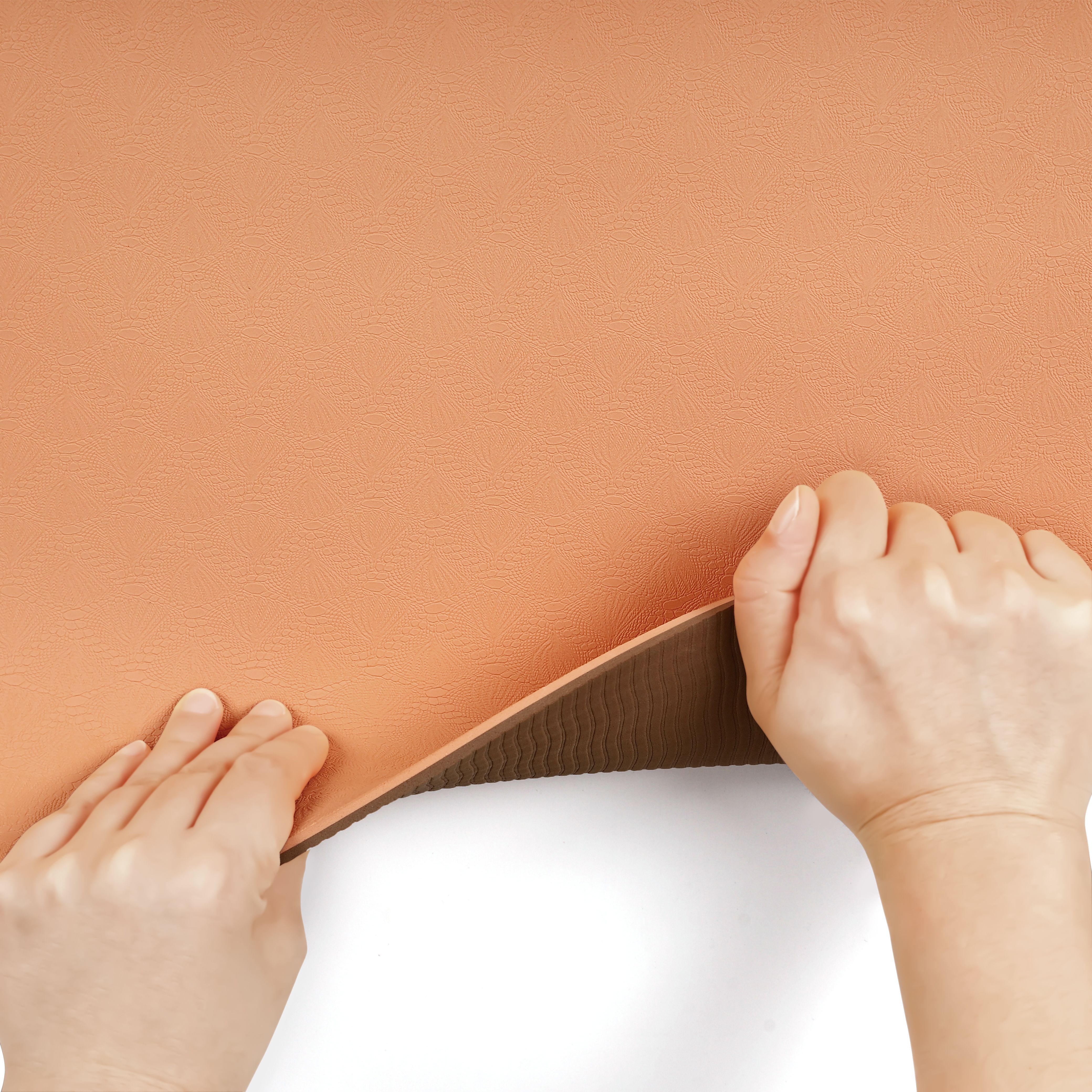 Килимок для фітнесу та йоги Gemini Sport TPE+TC 6мм GE-60026